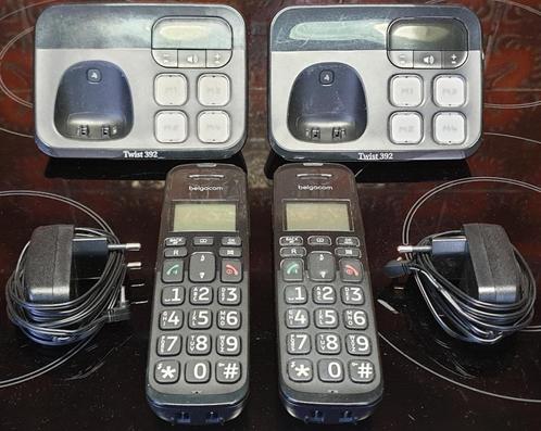 Seniorentelefoon(s), Telecommunicatie, Vaste telefoons | Handsets en Draadloos, Gebruikt, 2 handsets, Ophalen