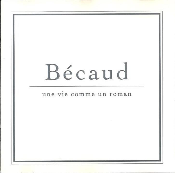 CD- Bécaud – Une Vie Comme Un Roman, Cd's en Dvd's, Cd's | Franstalig, Ophalen of Verzenden