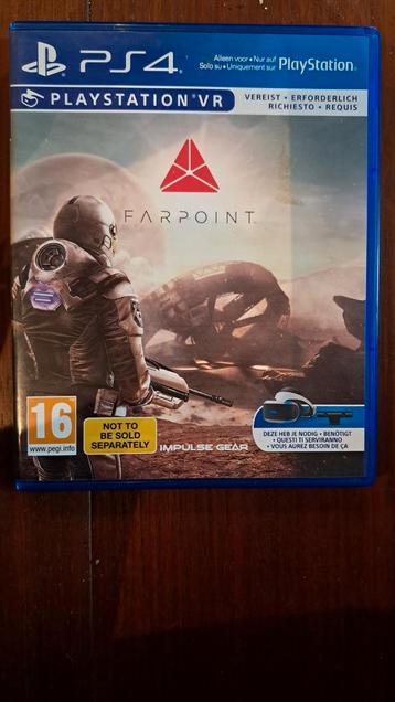 Ps4 farpoint, Enlèvement ou Envoi, Comme neuf