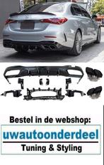 C63 AMG Look Black Uitlaat Geschitk voor MB C Klasse W206 S2, Verzenden