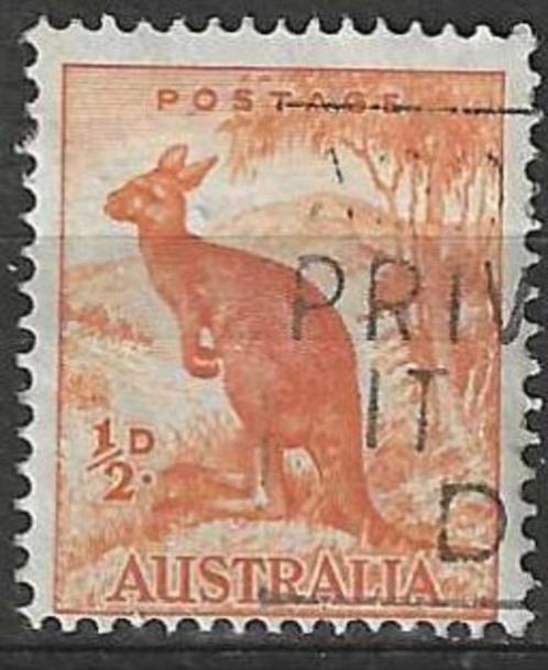 Australie 1937/1938 - Yvert 110A - Kangoeroe (ST), Timbres & Monnaies, Timbres | Océanie, Affranchi, Envoi