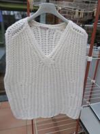 Debardeur nieuw wit cashmere Hemisphere mt 40-42, Kleding | Dames, Truien en Vesten, Maat 38/40 (M), Hemisphere, Wit, Nieuw