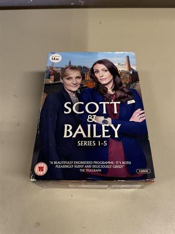 Scott and bailey compere series 1-5 9 dvd box, Cd's en Dvd's, Ophalen of Verzenden, Zo goed als nieuw