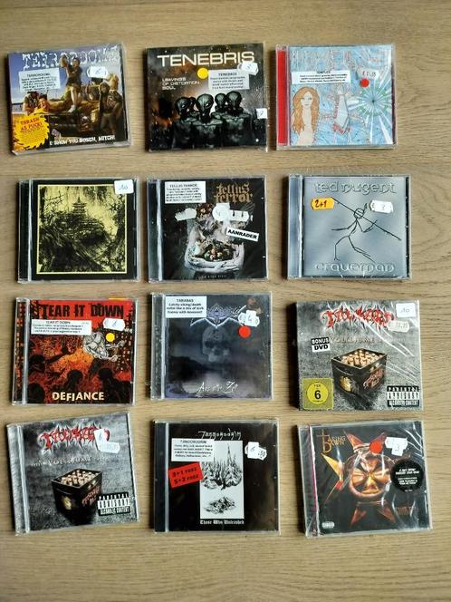 Metal CD's te koop, Cd's en Dvd's, Cd's | Hardrock en Metal, Zo goed als nieuw, Ophalen of Verzenden