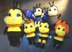 BXL Six grandes peluches abeilles, comme neufs, Ophalen of Verzenden, Zo goed als nieuw