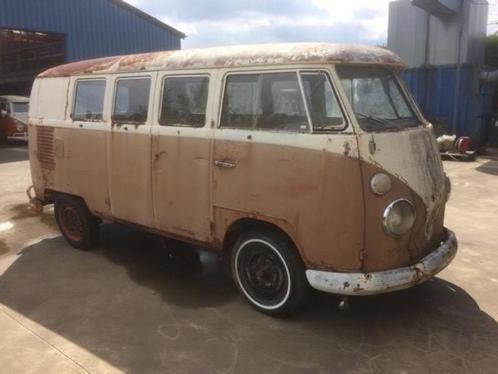 vw spijlbus 11 ramen bwjr: 1966 usa import 20000€ vast, Autos, Oldtimers & Ancêtres, Particulier, Volkswagen, Essence, MPV ou Monospace