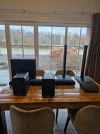 Heos bar,sub,amp ,q aqoustics 3020 met stands, Enlèvement