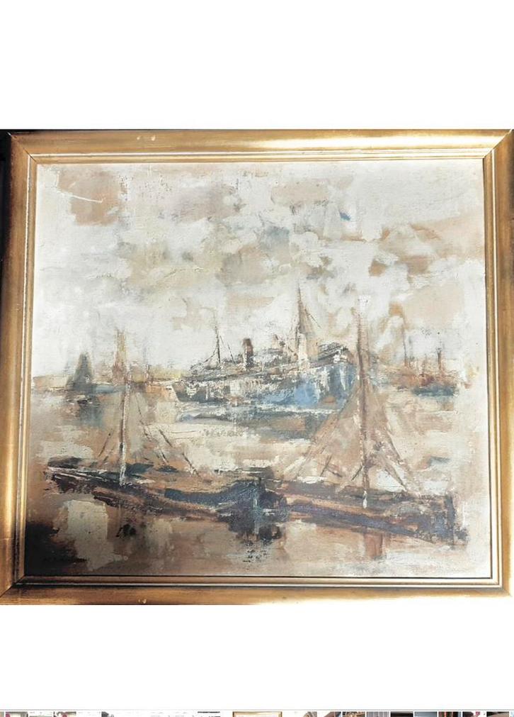 Edmond De Meulenaere - Schilderij op paneel gesigneerd, Antiek en Kunst, Kunst | Schilderijen | Klassiek, Ophalen