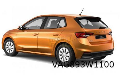 Skoda Fabia (8/21-) Achterklep Origineel! 6VE827023, Auto-onderdelen, Carrosserie, Achterklep, Skoda, Achter, Nieuw, Verzenden