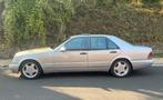 Mercedes Benz W140, Auto's, Zwart, Zwart, Leder, Particulier