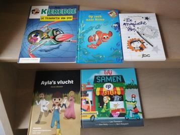 Allerlei kinderboeken + een kiekeboe beschikbaar voor biedingen