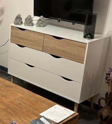 Commode Napoli, 3 ou 4 tiroirs, 25 à 50 cm, Moins de 100 cm, Comme neuf
