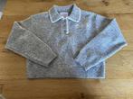 Grijze trui met kraag Zara, Enlèvement ou Envoi, Pull ou Veste, Zara, Utilisé