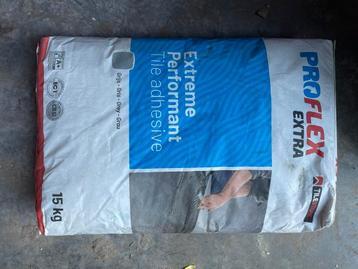 Lijm | 30x50 cm | Tegellijm Tilestone Proflex Extra Grijs beschikbaar voor biedingen
