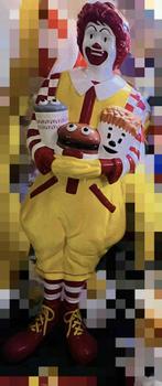 Standbeeld van Ronald McDonald's levensgroot, Verzamelen, Merken en Reclamevoorwerpen, Ophalen, Zo goed als nieuw