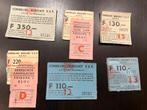 6 oude Beerschot-tickets uit de jaren 70 en 80, Verzenden, Gebruikt, Overige typen
