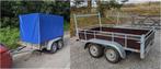 A louer remorque 750Kg double essieux bâchée ou non. Locatio, Auto diversen, Aanhangers en Bagagewagens, Ophalen, Gebruikt