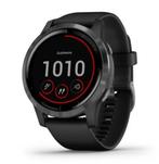 Garmin Vivoactive 4, Handtassen en Accessoires, Smartwatches, GARMIN, Gebruikt, Zwart, Ophalen of Verzenden