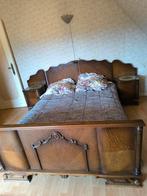 bed 2-persoons met nachtkastjes en commode met spiegel, Antiek en Kunst, Ophalen
