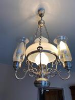 Verzilverde luchter luster, Ophalen