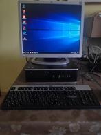 HO Elite 8300 i7, 8GB, 128GB SSD, 500GB Harddisk, 19" Monito, Hp desktop, Intel Core i7, Gebruikt, Met monitor