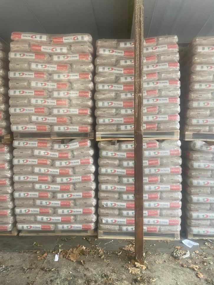 Ten Damme houtpellets 350 of 325, Tuin en Terras, Brandhout, Beukenhout, Ophalen of Verzenden