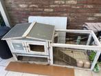 Konijnenhok GRATIS af te halen, Dieren en Toebehoren, Knaagdieren en Konijnen | Hokken en Kooien, Ophalen, Gebruikt, 60 tot 90 cm