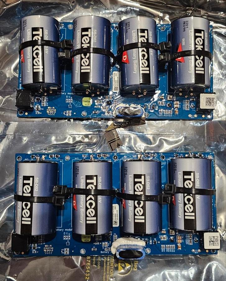 SwipBox Rev4 batterijmodule met 4x Tekcell SB-D02 3,6V lit, Audio, Tv en Foto, Accu's en Batterijen, Zo goed als nieuw, Ophalen of Verzenden
