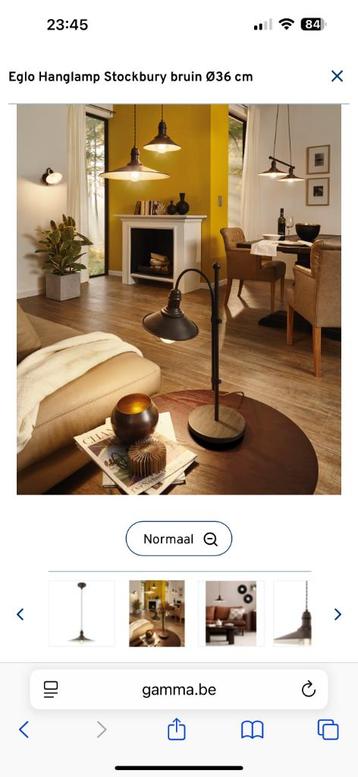 EGLO Stockbury - Hanglampen + tafellamp beschikbaar voor biedingen