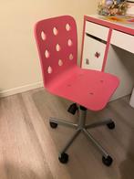 Mooie roze bureaustoel Ikea, Kinderen en Baby's, Ophalen, Zo goed als nieuw