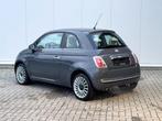 ✅ Fiat 500 1.2i GARANTIE 12 Maanden | Airco, Auto's, Fiat, 1242 cc, 4 cilinders, Bedrijf, Grijs