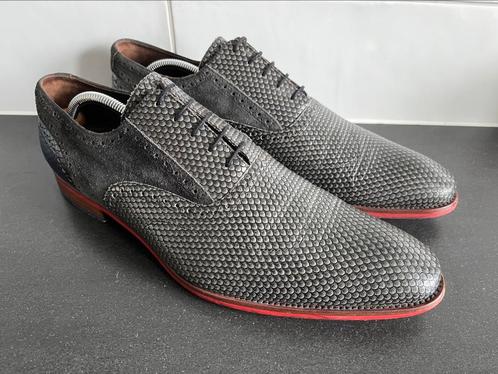Floris van Bommel herenschoenen maat 11.5 / 46.5, Kleding | Heren, Schoenen, Zo goed als nieuw, Veterschoenen, Overige kleuren