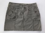 QS by s. Oliver kaki mini rok maat 36/38, Ophalen of Verzenden, S.Oliver, Maat 36 (S), Gedragen