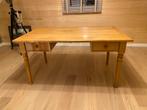 Bureau en chêne massif 150x90cm, Enlèvement, Comme neuf, Bureau
