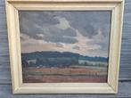 Huile sur toile paysage signe Frans depooter, Antiquités & Art, Enlèvement ou Envoi