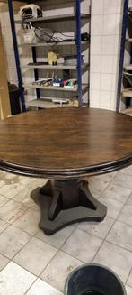 ronde eiken tafel, 100 à 150 cm, Cinq personnes ou plus, Rond, Comme neuf