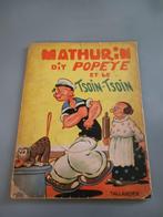 Mathurin dit Popeye et le Tsoin-Tsoin, E.C. Segar, Une BD, Utilisé, Envoi