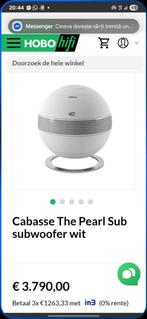 Subwoofer 2.1 Cabasse Pearl, Overige merken, 2.1-systeem, 70 watt of meer, Nieuw