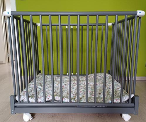 Plooibaar en in hoogte verstelb.babypark op wielen, Kinderen en Baby's, Babyparken, Zo goed als nieuw, Rechthoekig, In hoogte verstelbaar