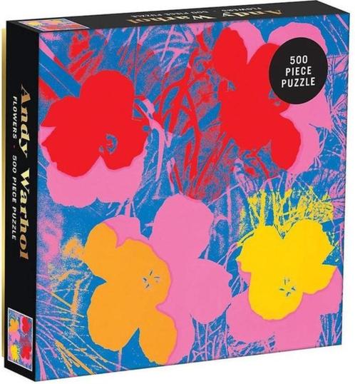 Puzzel Andy Warhol - 500 stuks, Hobby en Vrije tijd, Denksport en Puzzels, Zo goed als nieuw, Legpuzzel, 500 t/m 1500 stukjes