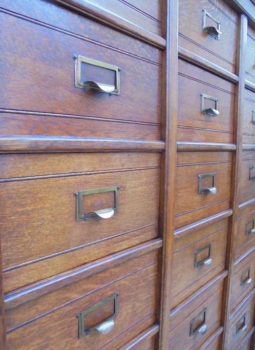 kleppenkast ladekast archiefkast  apothekerskast notariskast, Antiek en Kunst, Antiek | Kantoor en Zakelijk, Ophalen of Verzenden