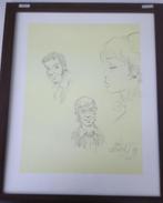 Originele tekening Robert & Bertrand : Vandersteen -Van Riet, Boeken, Verzenden, Willy Vandersteen, Eén stripboek, Nieuw