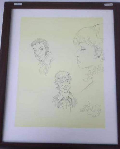 Originele tekening Robert & Bertrand : Vandersteen -Van Riet, Boeken, Stripverhalen, Nieuw, Eén stripboek, Verzenden