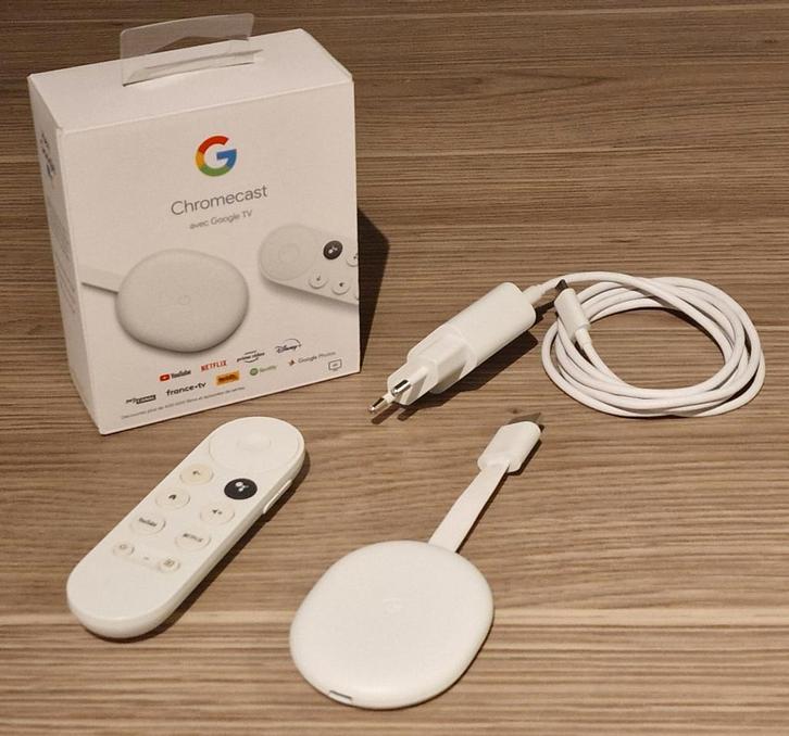 Téléviseur Google Chromecast 4K avec télécommande, TV, Hi-fi & Vidéo, Lecteurs multimédias, Enlèvement