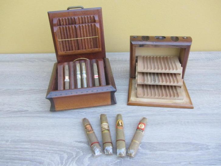 vintage sigaren- en/of sigarettendoos, Antiek en Kunst, Curiosa en Brocante, Ophalen of Verzenden