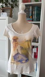 T-shirt vintage Wrangler t.M, Vêtements | Femmes, T-shirts, Beige, Manches courtes, Taille 38/40 (M), Porté