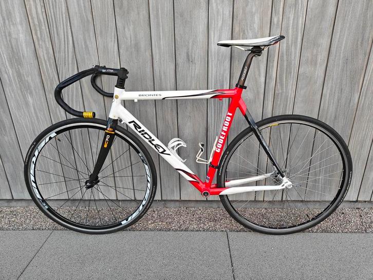 alu Ridley met carbon vorken, Fietsen en Brommers, Fietsen | Racefietsen, Gebruikt, Aluminium, 53 tot 57 cm, Ophalen