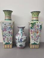 3 antieke Chineze vazen, Antiek en Kunst, Ophalen