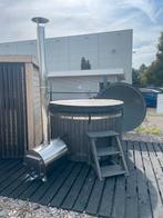 Ultieme wellness deal hottub + sauna houtgestookt of stroom, Sport en Fitness, Sauna, Ophalen of Verzenden, Zo goed als nieuw