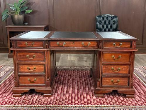 Klassiek Engels bureau #519, Huis en Inrichting, Bureaus, Zo goed als nieuw, Bureau, Ophalen of Verzenden